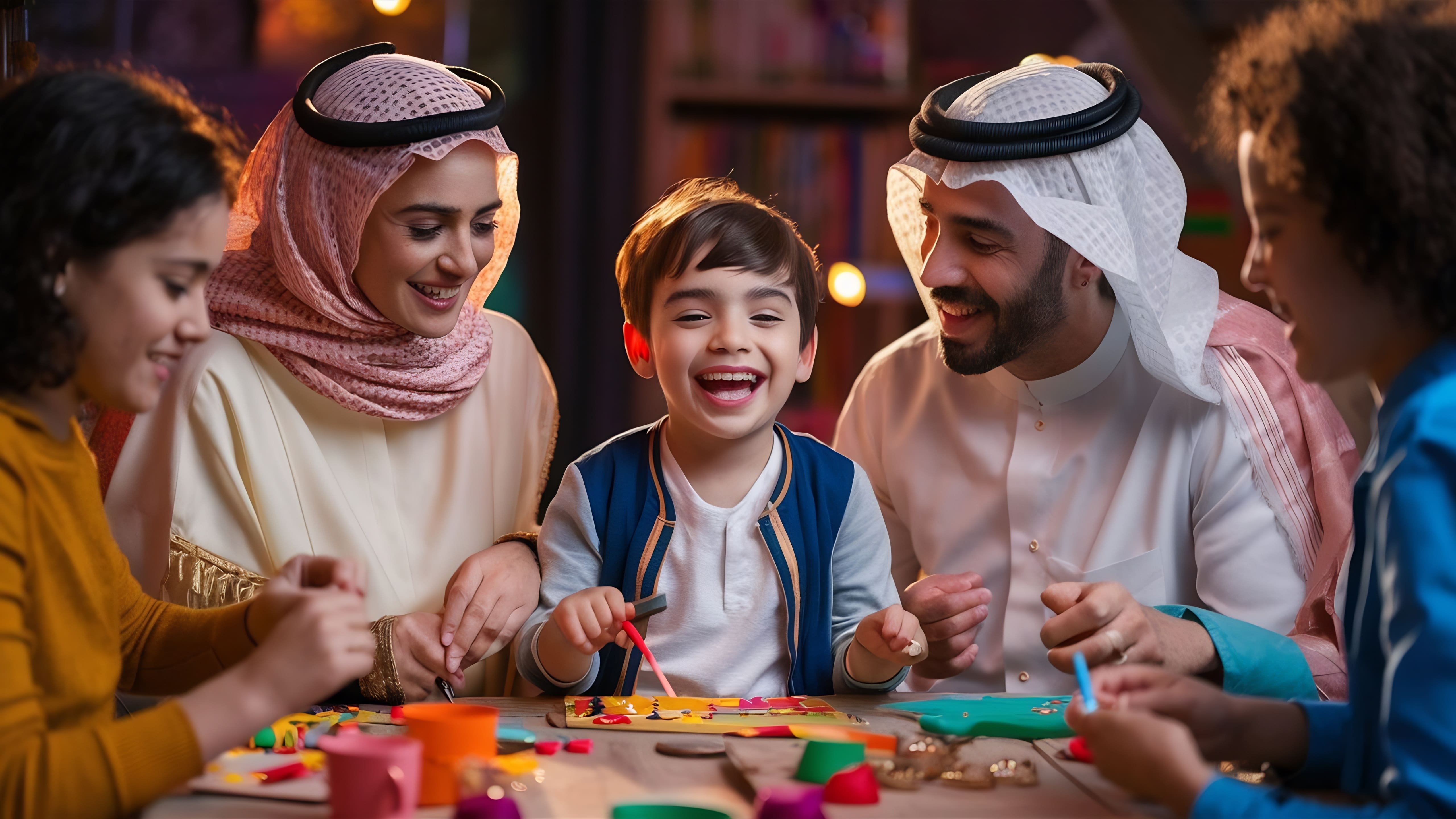 Happy Family Spending Time Together 1